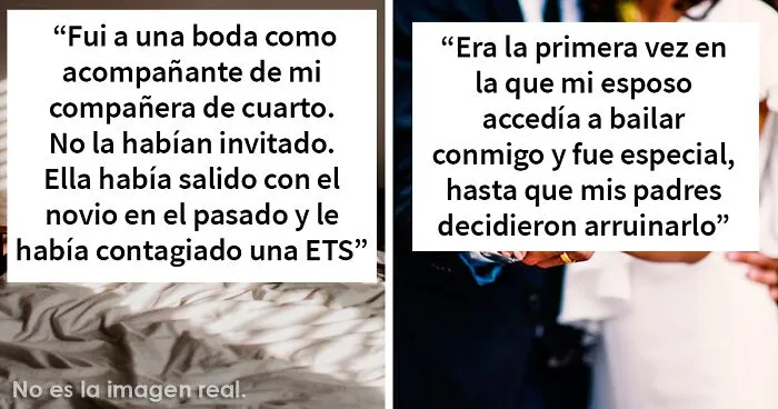 20 Momentos impactantes e inapropiados que la gente presenció en una boda