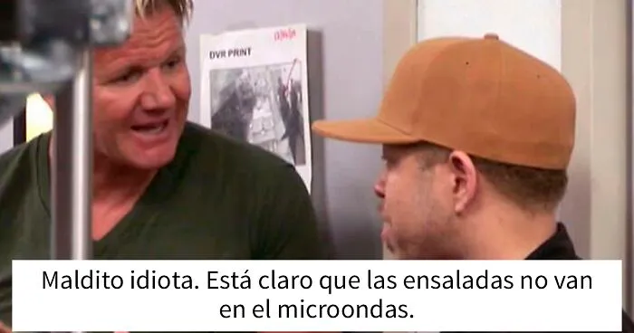 Los mejores 20 insultos del chef Gordon Ramsay que han hecho reír a la gente