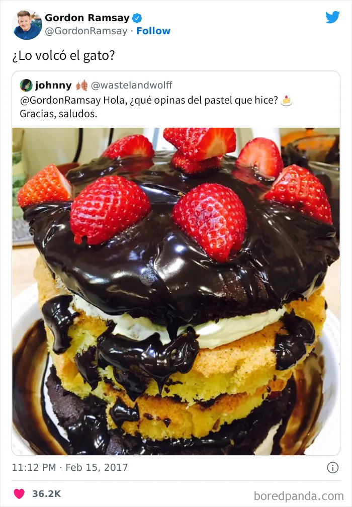 Los mejores 20 insultos del chef Gordon Ramsay que han hecho reír a la gente