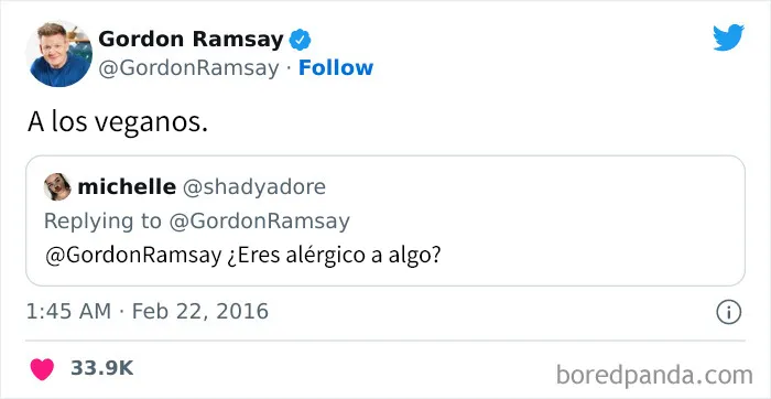 Los mejores 20 insultos del chef Gordon Ramsay que han hecho reír a la gente