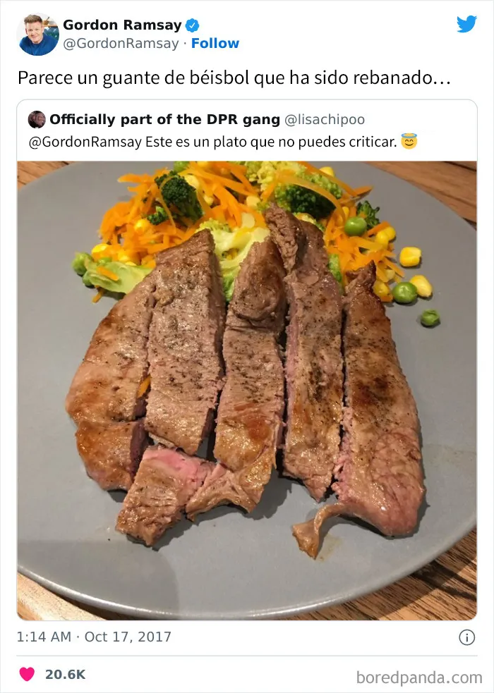 Los mejores 20 insultos del chef Gordon Ramsay que han hecho reír a la gente