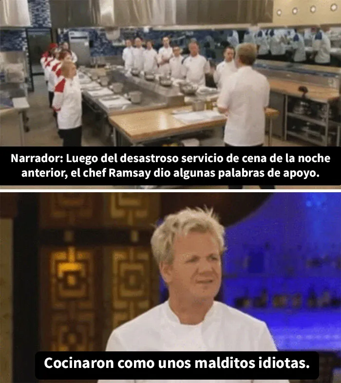 Los mejores 20 insultos del chef Gordon Ramsay que han hecho reír a la gente