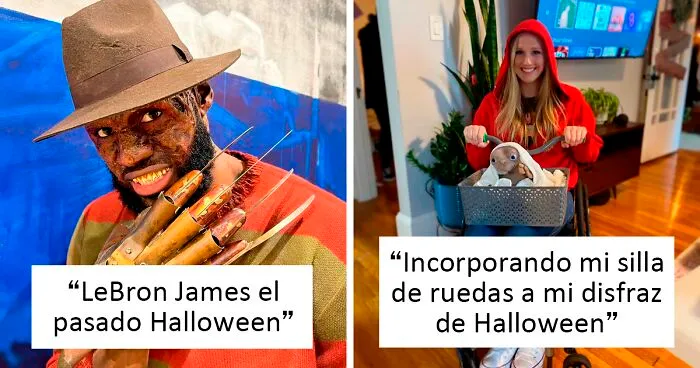 ¿No se te ocurre cómo disfrazarte en Halloween? Aquí tienes 40 ideas:
