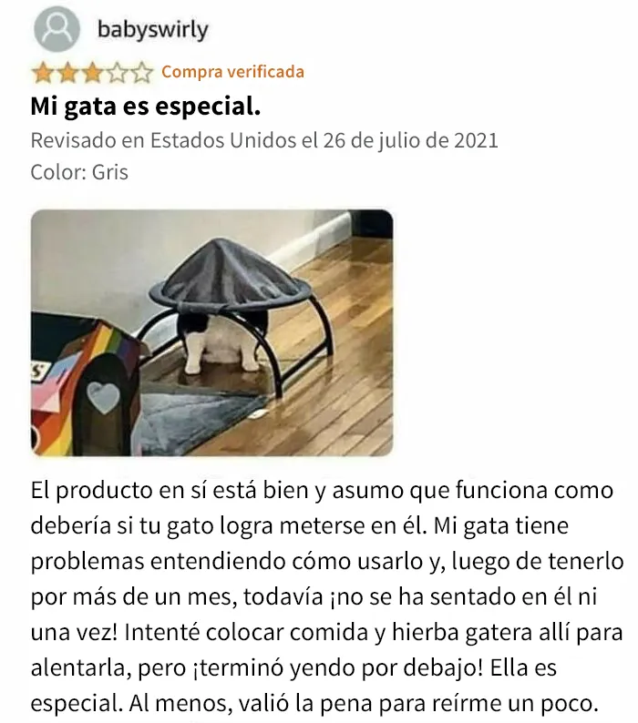 Ella es especial