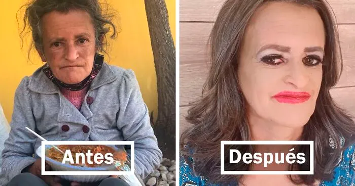 Este peluquero proporciona cambios de imagen gratis a indigentes, y así son los resultados (30 fotos)