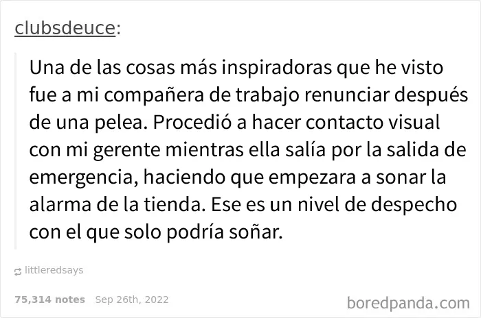 Un momento inspirador