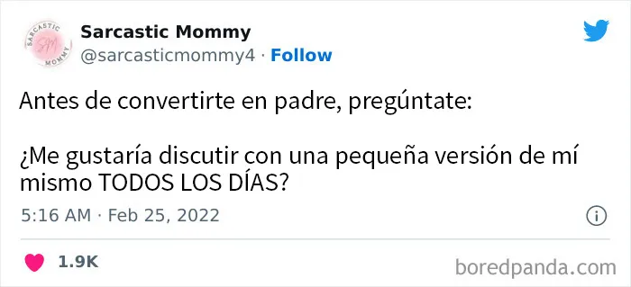 Si sois padres, estos 20 tuits de una "mamá sarcástica" os harán reír