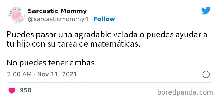 Si sois padres, estos 20 tuits de una "mamá sarcástica" os harán reír