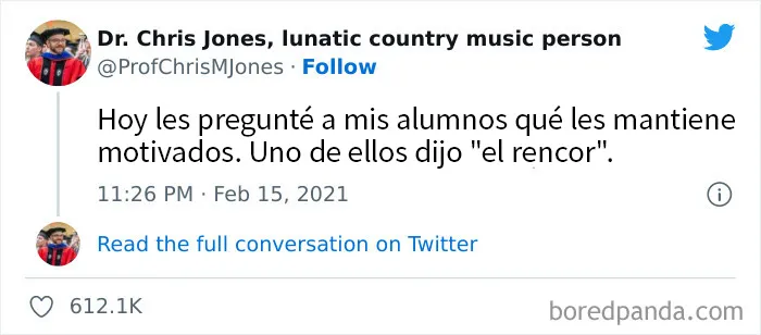 20 Profesores que tuitearon algo tan gracioso que había que compartirlo