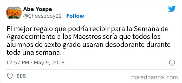 20 Profesores que tuitearon algo tan gracioso que había que compartirlo
