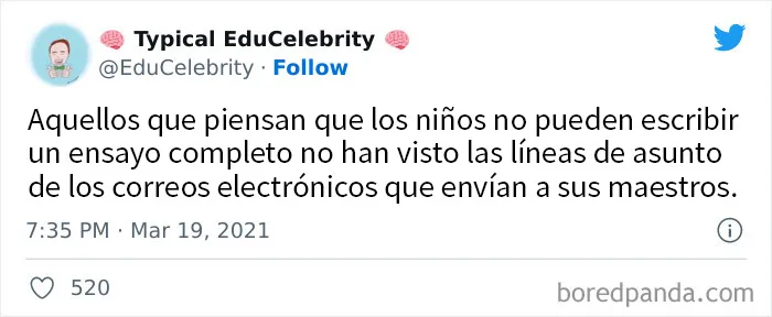 20 Profesores que tuitearon algo tan gracioso que había que compartirlo