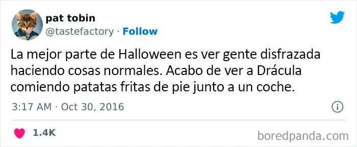 20 Divertidos tuits sobre Halloween