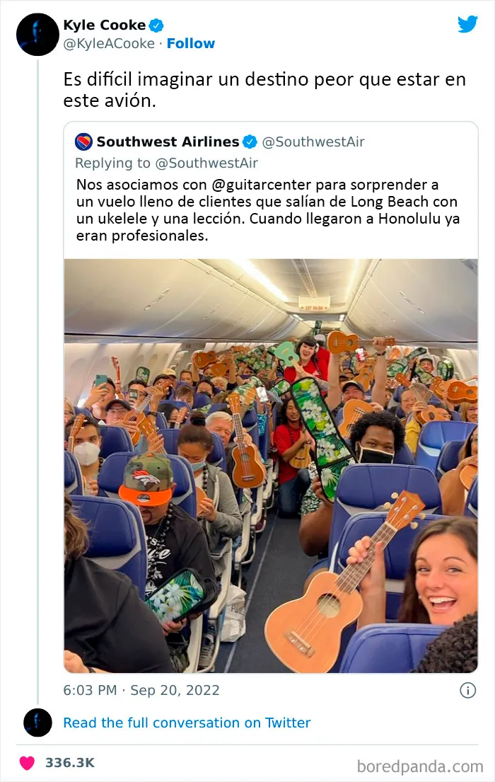 Espero que tengan paracaídas