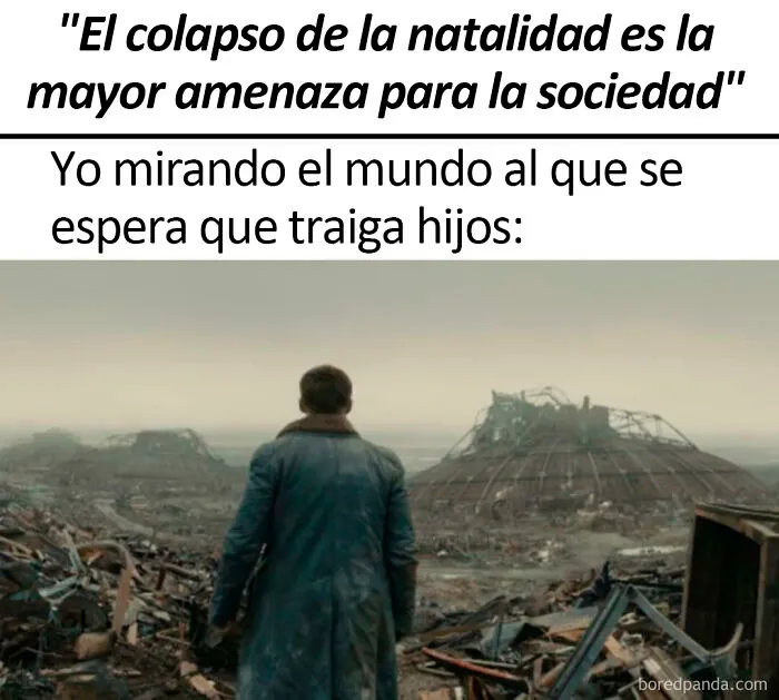 Disfruta de otra recesión y del calentamiento global, hijo
