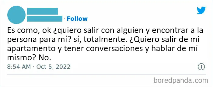 ¿Hablar de mí mismo? *Ruidos de náuseas* Prefiero regurgitar la información que escuché en los podcasts. ¿Es una opción?