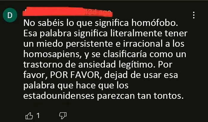 La última frase es realmente la guinda del pastel