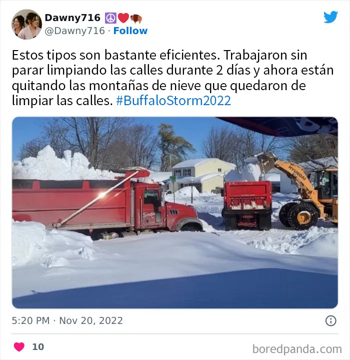 La gente comparte sus impresionantes fotos tras la brutal ventisca que ha dejado casi 2 metros de nieve en Buffalo, Nueva York