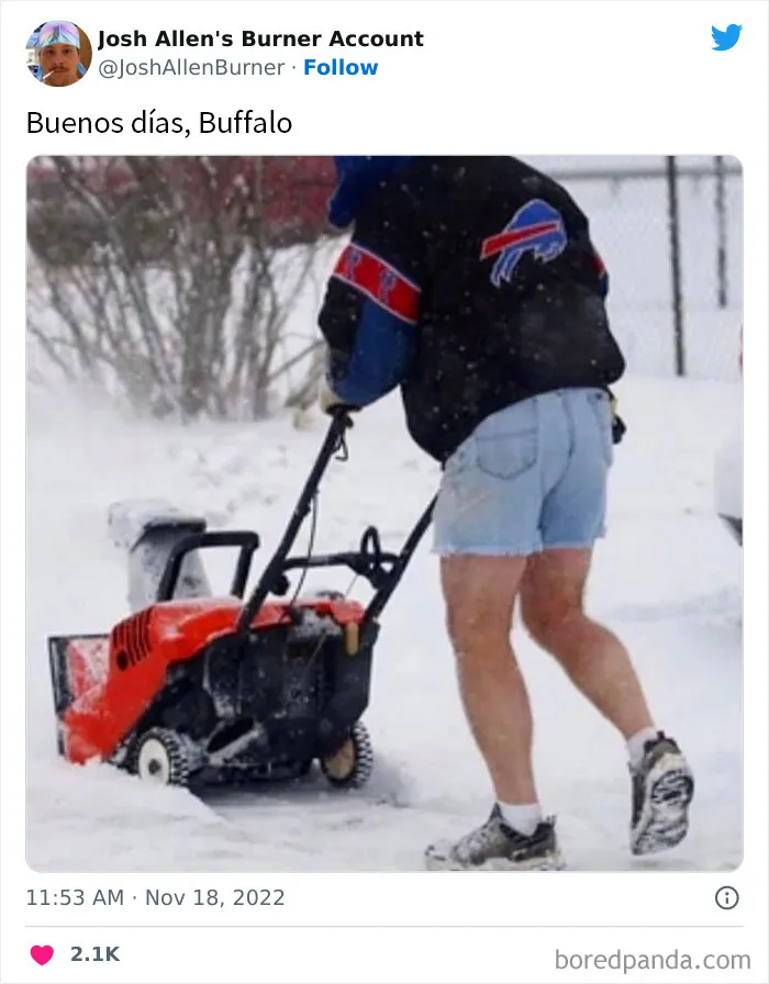 La gente comparte sus impresionantes fotos tras la brutal ventisca que ha dejado casi 2 metros de nieve en Buffalo, Nueva York