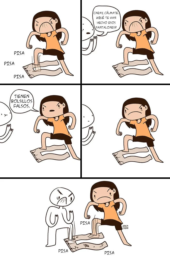 Esta artista ha conseguido capturar perfectamente los problemas de la vida cotidiana con sus cómics
