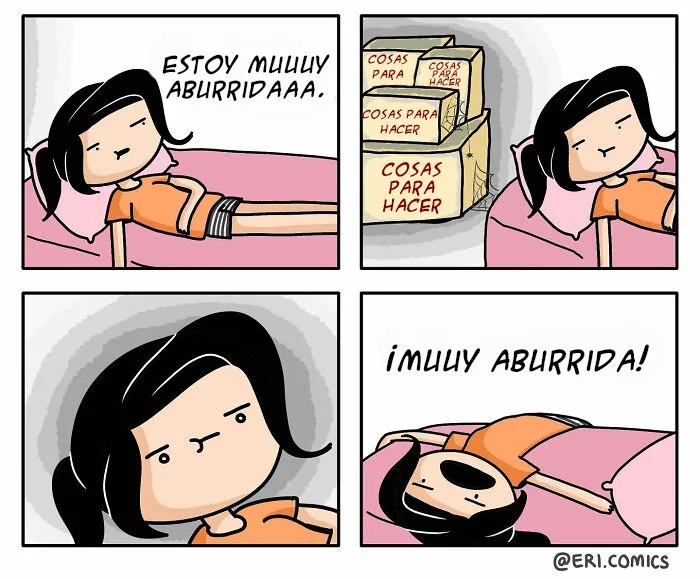 Esta artista ha conseguido capturar perfectamente los problemas de la vida cotidiana con sus cómics