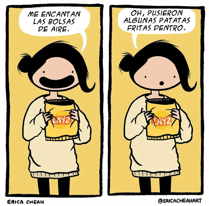 Esta artista ha conseguido capturar perfectamente los problemas de la vida cotidiana con sus cómics