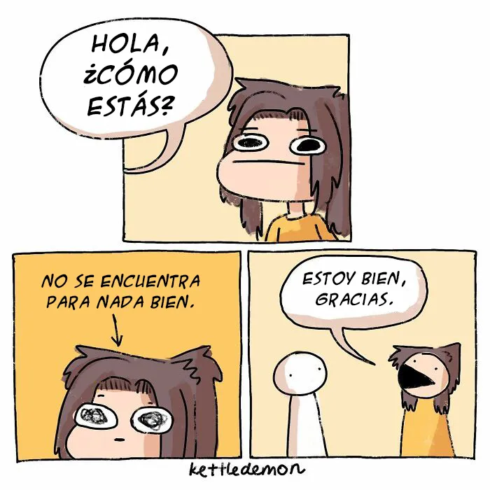 Esta artista ha conseguido capturar perfectamente los problemas de la vida cotidiana con sus cómics