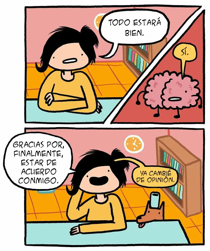 Esta artista ha conseguido capturar perfectamente los problemas de la vida cotidiana con sus cómics