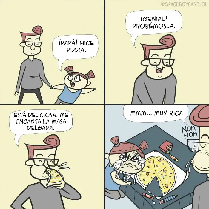 Cómics extraños y oscuros con finales retorcidos por SpaceBoyCantLol (20 nuevas imágenes)