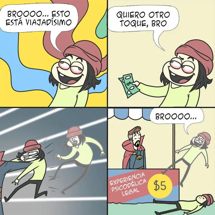 Cómics extraños y oscuros con finales retorcidos por SpaceBoyCantLol (20 nuevas imágenes)