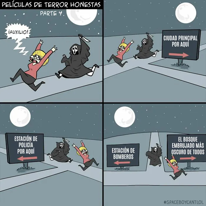 Cómics extraños y oscuros con finales retorcidos por SpaceBoyCantLol (20 nuevas imágenes)