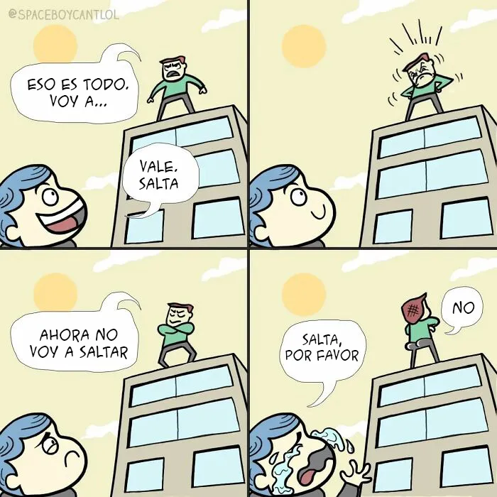 Cómics extraños y oscuros con finales retorcidos por SpaceBoyCantLol (20 nuevas imágenes)