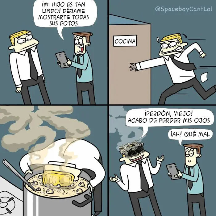 Cómics extraños y oscuros con finales retorcidos por SpaceBoyCantLol (20 nuevas imágenes)