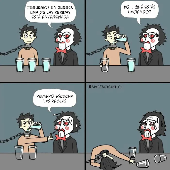 Cómics extraños y oscuros con finales retorcidos por SpaceBoyCantLol (20 nuevas imágenes)