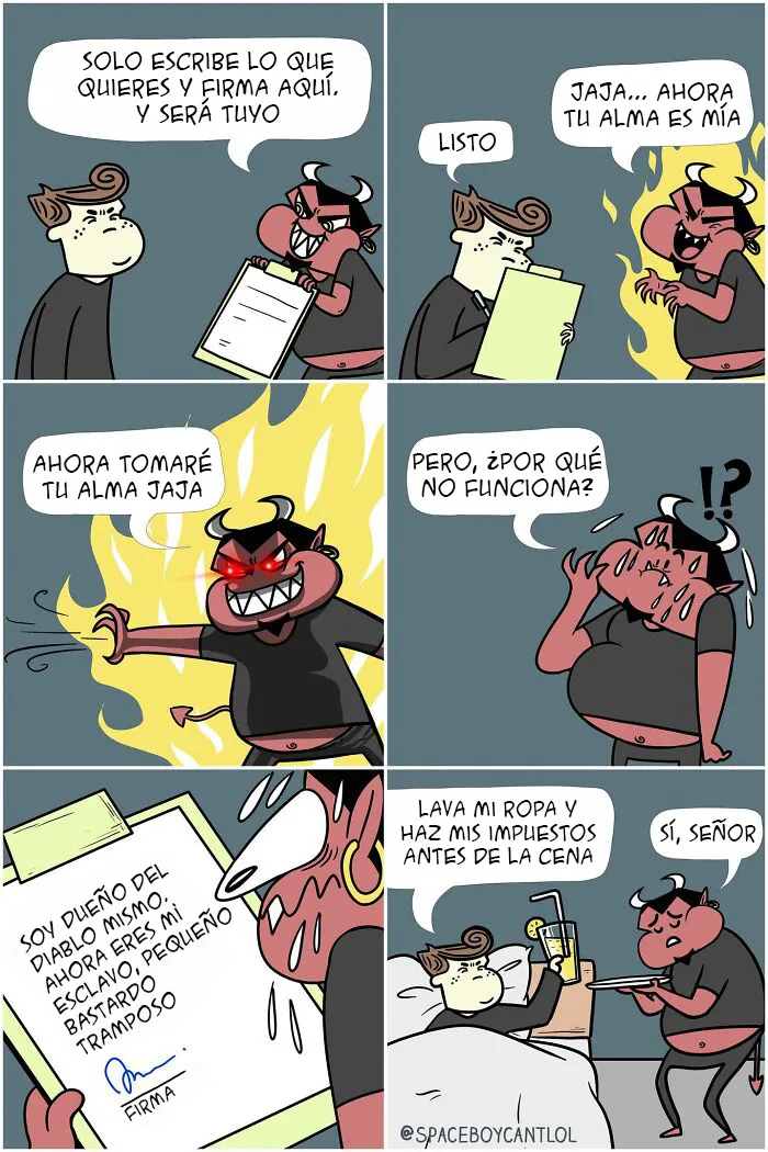 Cómics extraños y oscuros con finales retorcidos por SpaceBoyCantLol (20 nuevas imágenes)