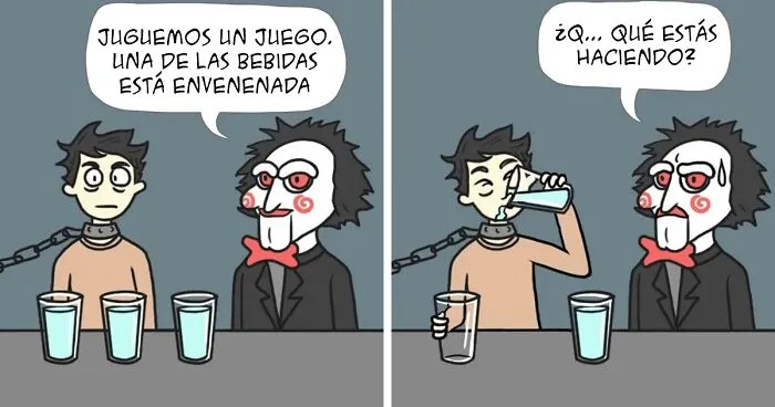 Cómics extraños y oscuros con finales retorcidos por SpaceBoyCantLol (20 nuevas imágenes)