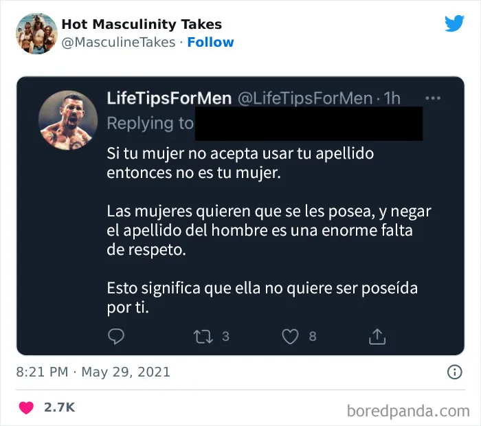 20 Tuits sobre masculinidad que dan mucha vergüenza ajena