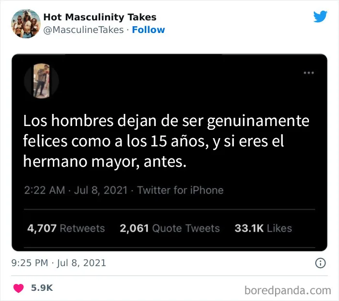 20 Tuits sobre masculinidad que dan mucha vergüenza ajena
