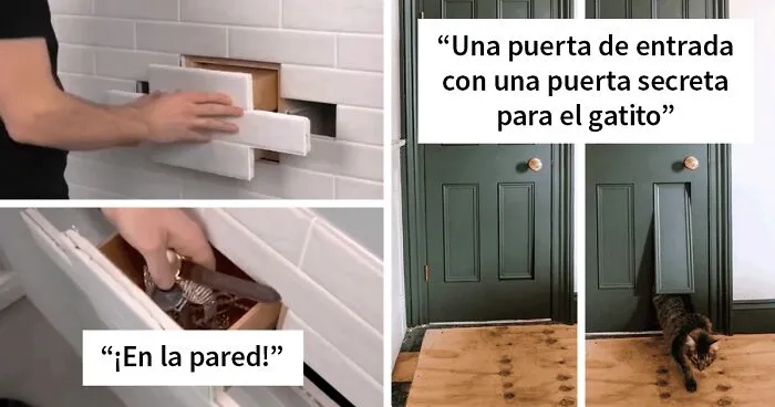 25 Lugares y compartimentos secretos escondidos en las casas de la gente (nuevas fotos)