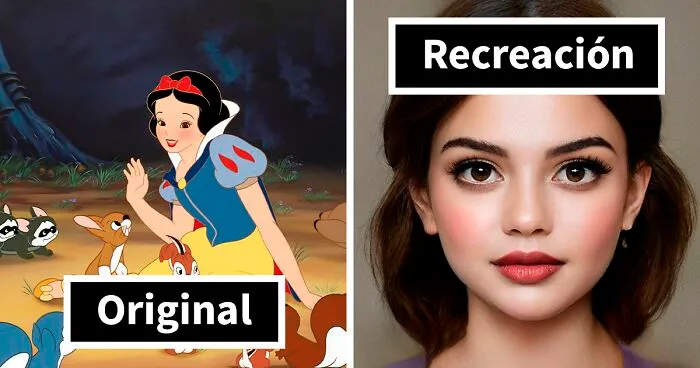 Gracias a la inteligencia artificial, podemos saber cómo se verían estos personajes animados en la vida real