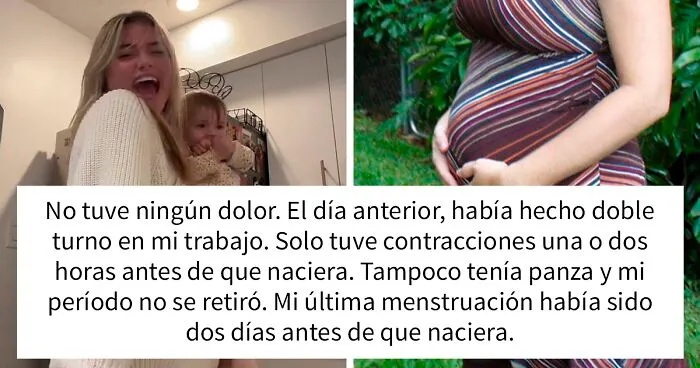 Esta joven creyó que tenía apendicitis, se dirigió a un hospital y terminó dando a luz a una bebé