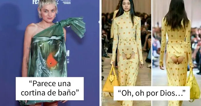 30 Vestidos horribles de la alta costura que dan vergüenza (nuevas imágenes)