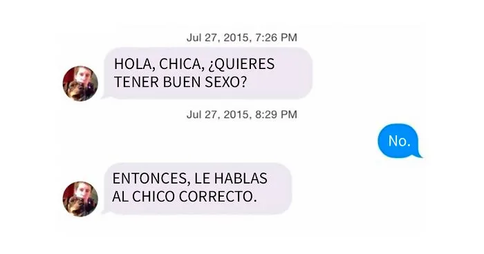 20 Mensajes de hombres hetero mostrando lo irritantes que pueden ser