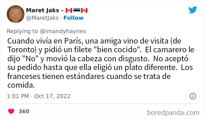 20 Personas que fueron avergonzadas por camareros en países extranjeros