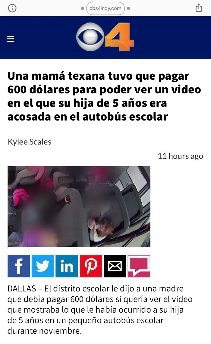 El distrito escolar de Dallas actuó tal como se lo esperaba