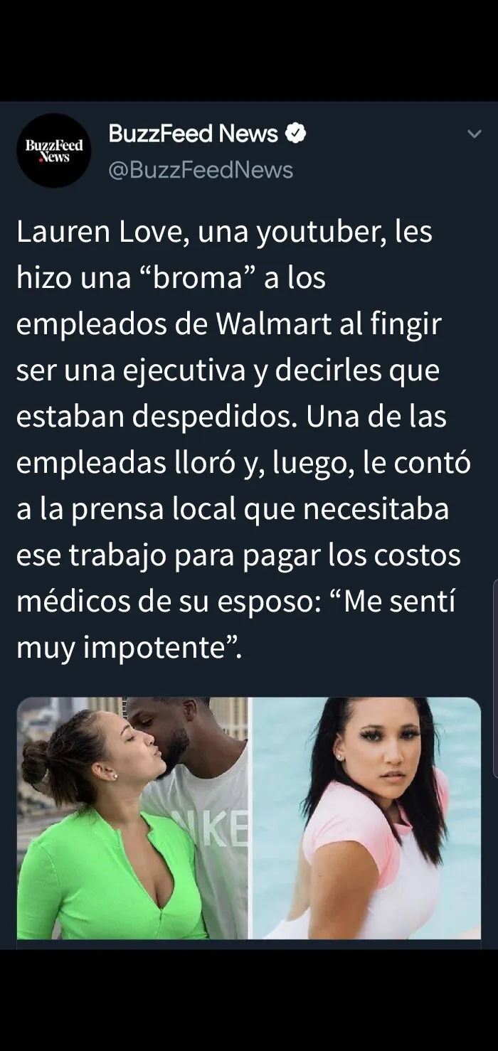 Una youtuber que es una basura humana