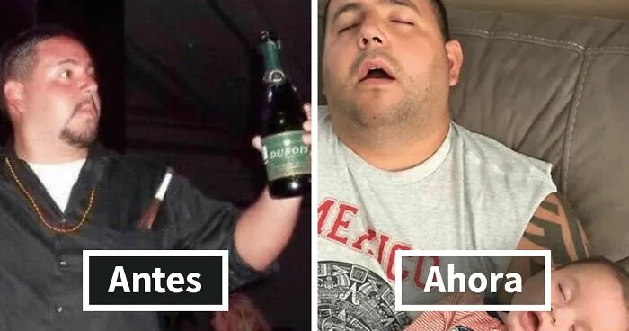 30 Divertidas fotos de padres demostrando lo mucho que cambia tu vida al tener hijos (nuevas imágenes)