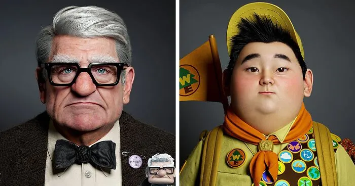 Este artista reimagina personajes de animación como personas reales (14 nuevas imágenes)