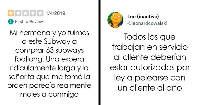 25 Divertidas publicaciones sobre el comportamiento de los clientes en Subway (nuevas imágenes)