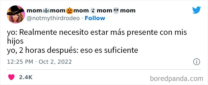 20 Divertidos tuits de padres del mes de Octubre