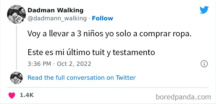 20 Divertidos tuits de padres del mes de Octubre